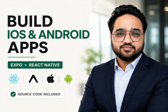 build expo or react native app for ios and android