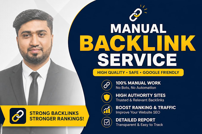 create profile backlink manually