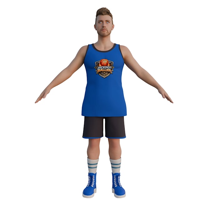 create high quality 3d models, rig and animate in blender