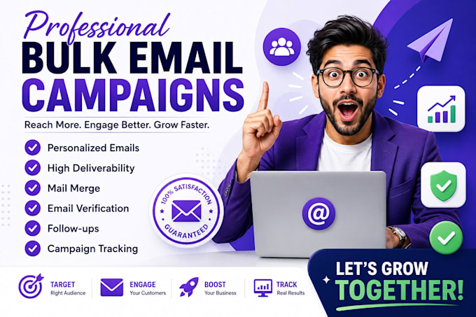 send bulk cold emails with high inbox delivery and tracking