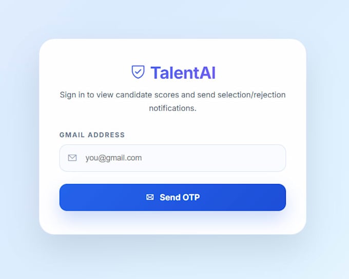 develop an ai resume screening system using python and fastapi