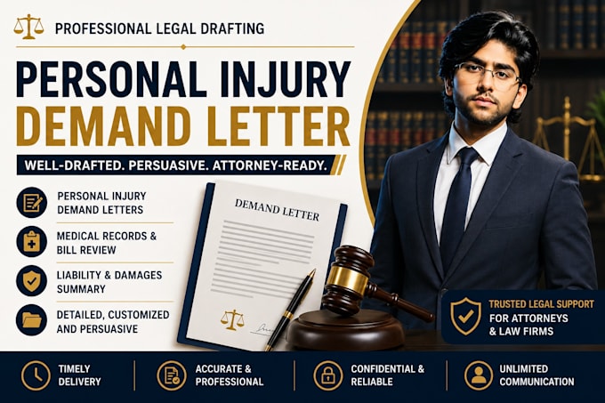 draft professional personal injury demand letters