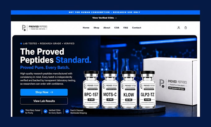 build peptide store research peptide website nutraceutical store peptide website