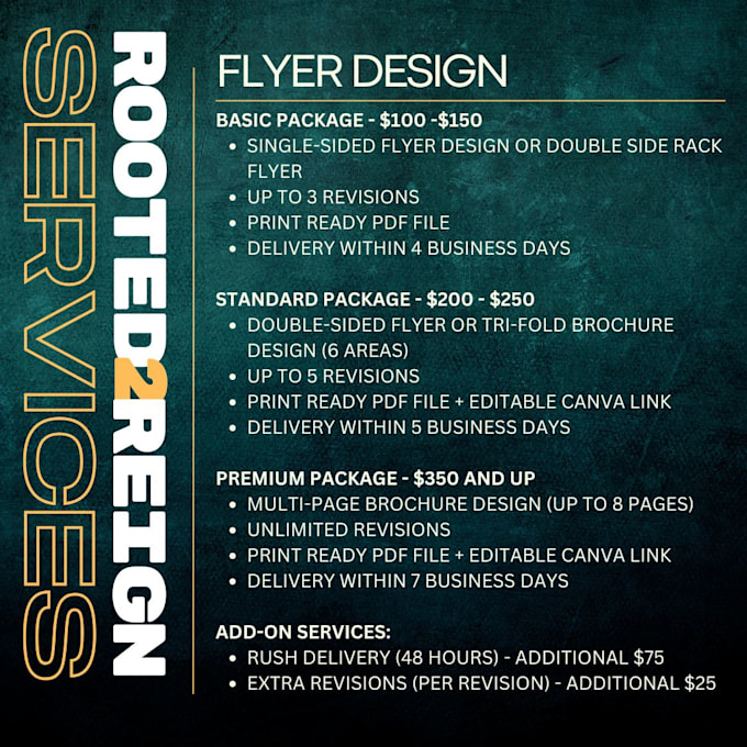 create professional business documents and marketing materials