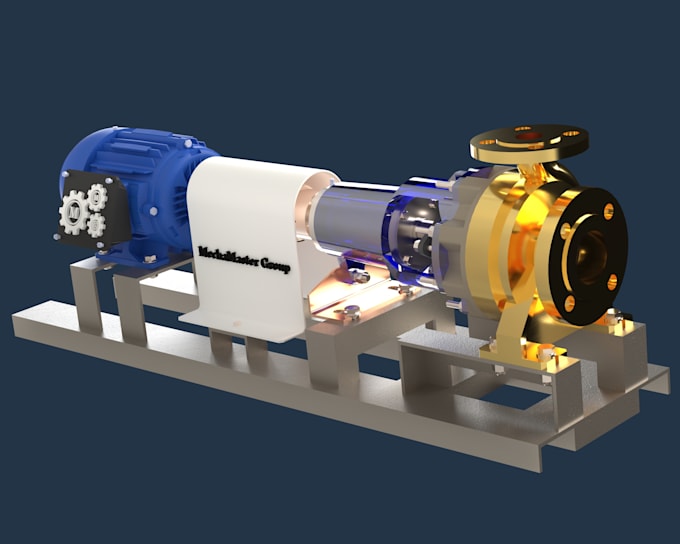 design mechanical assemblies and 3d cad models in solidworks