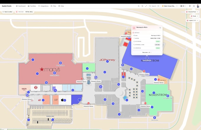 create indoor map solution