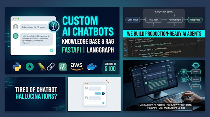 build a custom ai chatbot, multi agent systems using langgraph