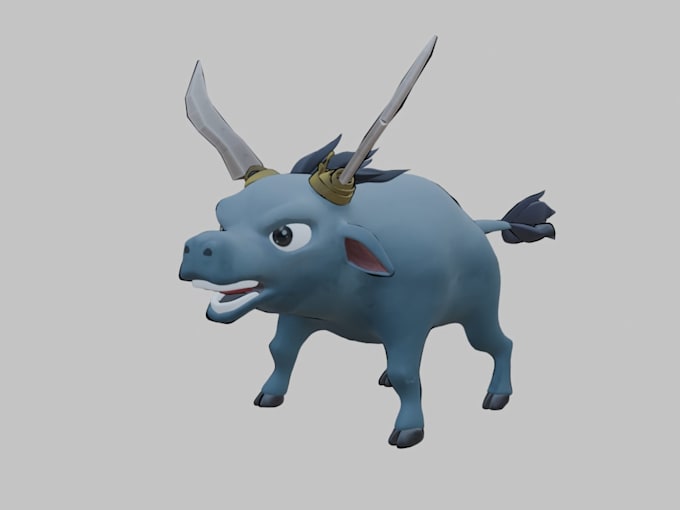 create stylized 3d character models for you
