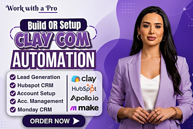 setup clay com workflow hubspot crm clay com automation apollo io sequence
