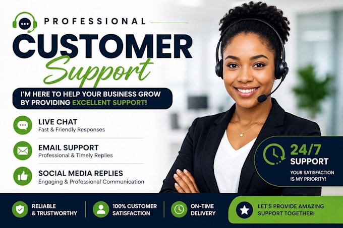 provide professional live chat and email customer support
