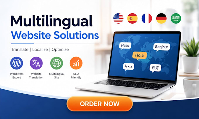 create, translate, and optimize your multilingual wordpress website