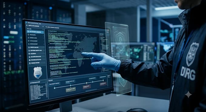 do digital forensics, cyber investigation, malware analysis with ftk imager