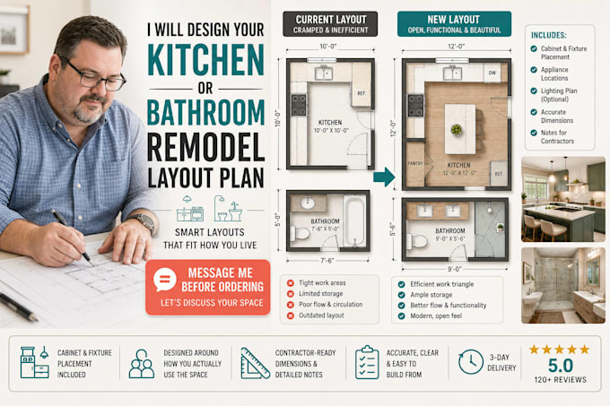 interior remodeling plans, kitchen, bathroom, restroom, fixture layout
