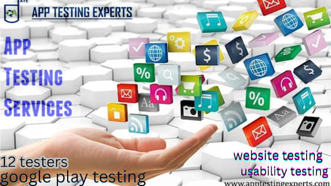 provide 20 google play console testers for 14  days closed testing