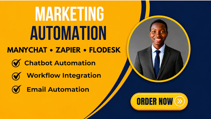 create manychat , zapier and flodesk automation