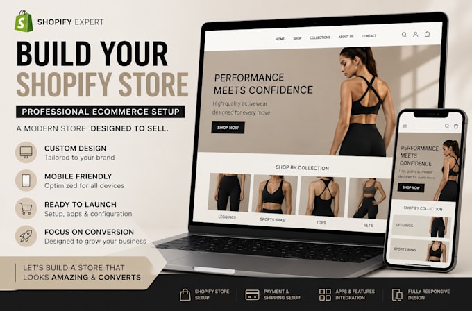 build a professional shopify store for your brand