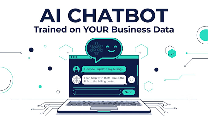 build a custom ai chatbot trained on your business data