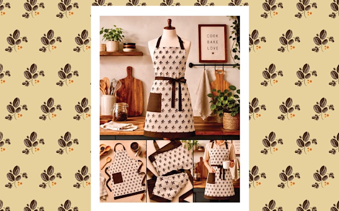 design custom seamless repeat patterns for apparel and home decor
