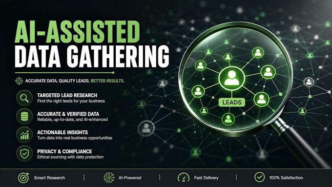 data gathering and lead generation