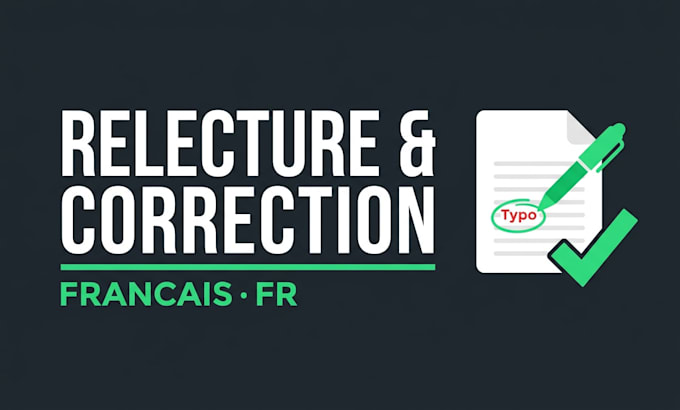 relire et corriger votre texte francais