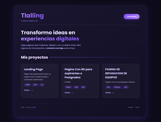 your online presence, built right