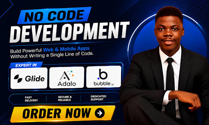 build glide app, bubble, flutterflow, adalo no code mobile app