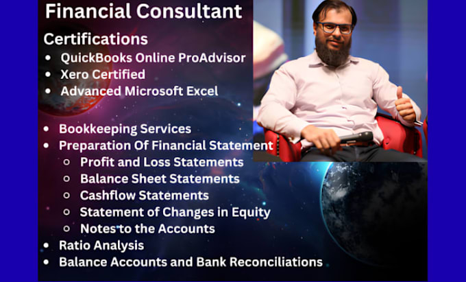 prepare financial statements and perform bookkeeping