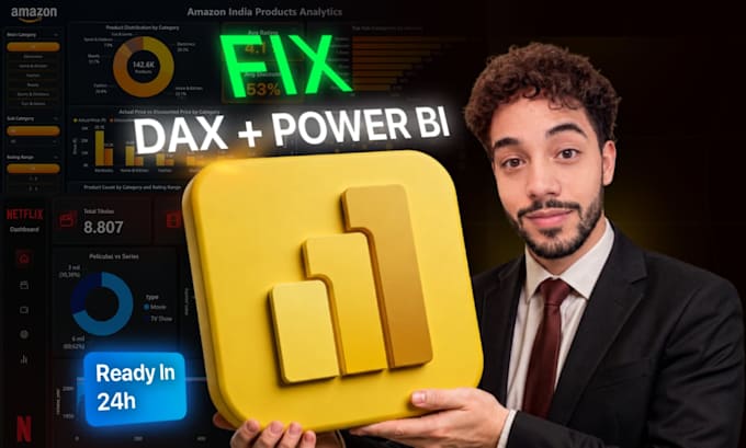 fix dax measures, errors, and calculated columns in power bi