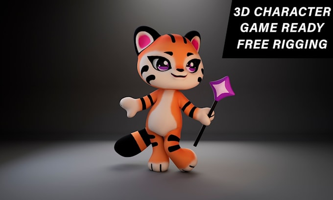 do stylized 3d modeling and rigging for games