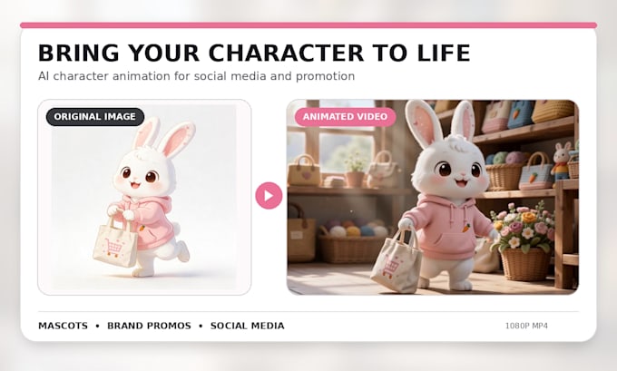 animate your illustration or character into an ai video