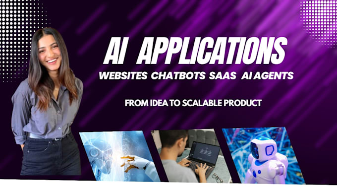 develop custom ai websites, chatbots, and saas solutions
