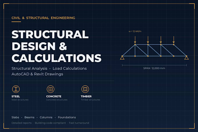 do structural engineering design, analysis and structural calculations