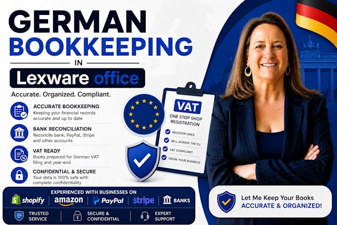 do german bookkeeping using lexware office