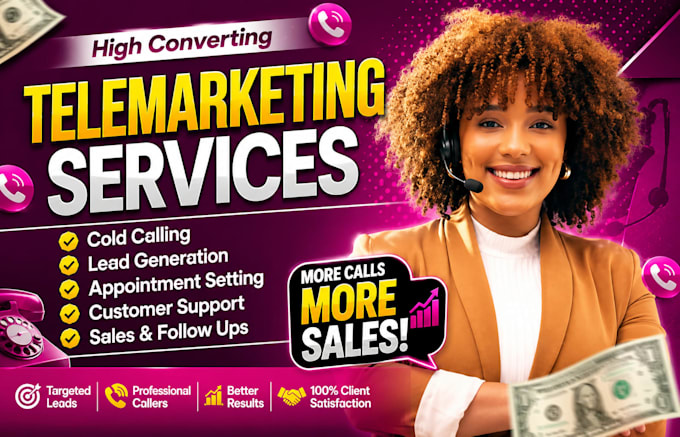 provide professional telemarketing, cold calling and b2b lead generation