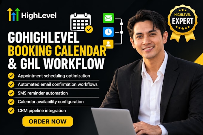 set up gohighlevel booking calendar and ghl appointment automation