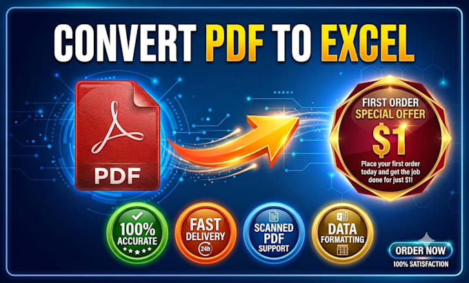 convert PDF to excel, spreadsheet, CSV, or google sheets
