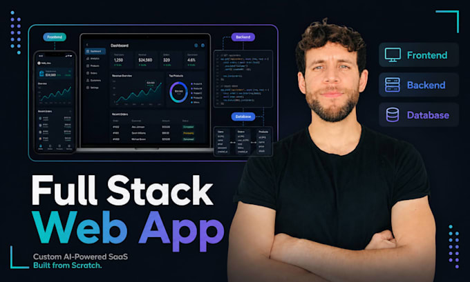 be your full stack developer for ai app development and saas