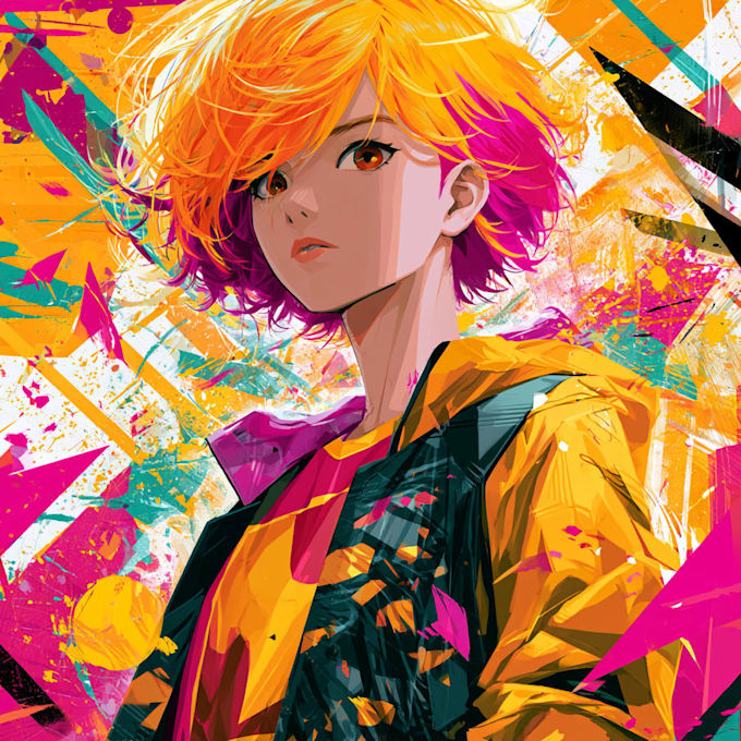 draw anime art and illustration