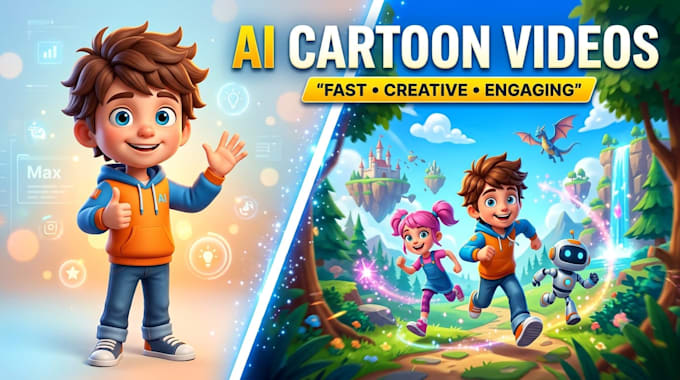 create a unique ai cartoon videos from your photos
