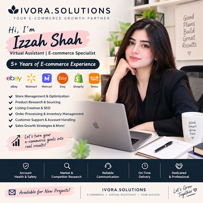 be your etsy virtual assistant for complete store management