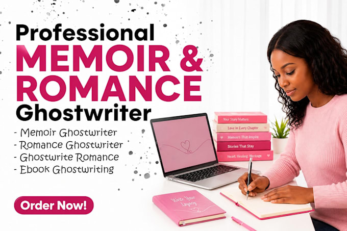 memoir ghostwriter, romance ghostwriter, ghostwrite romance, ebook ghostwriting