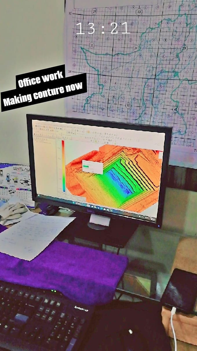 provide professional drone survey, mapping and rtk gcp service