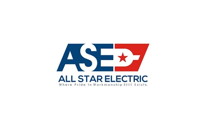 make an electrifying logo for an electrical service company
