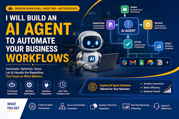 build an ai agent to automate your business workflows