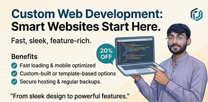 build or fix custom website