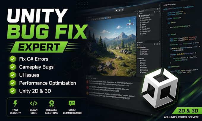 fix bugs in your game using csharp