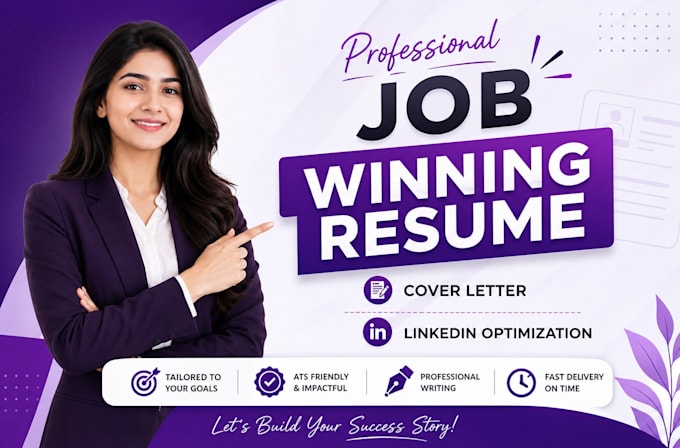 create professional cv design or resume design and cv maker