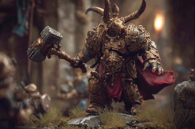paint your warhammer 40k and fantasy miniatures