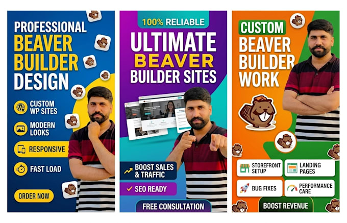 build or customize your wordpress website using beaver builder