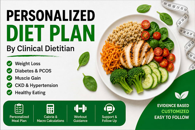 create diet plans for diabetes ckd pcos liver heart disease